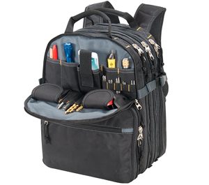 75-Pocket Heavy Duty Electrician <strong>Tool</strong> Backpack Work <strong>Tool</strong> <strong>Back</strong> <strong>Pack</strong> for Men Customizable OEM Made of Durable Polyester - Product Image 4