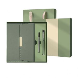 Kit souvenir d'entreprise écologique avec logo personnalisé, bloc-notes, stylo, coffret cadeau d'affaires avec couleur <span class=keywords><strong>Pantone</strong></span> et service de conception gratuit - Product Image 2