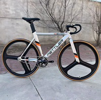 Vélo à pignon fixe METTLER à 3 ou 5 rayons, frein à rétropédalage, compatible avec les vélos rétrocompatibles.