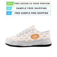 Chaussures de skate blanches à semelle épaisse tendance, confortables et respirantes, avec logo personnalisé, conception OEM/ODM, chaussures de marche pour hommes et femmes FN038