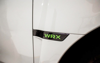15-18 remplacement Mat/Brillant Emblème Insigne WRX STI pour Subaru ABS Fender Éraflures Porte Scratch Bande Pare-chocs Autocollants Fender Emblème