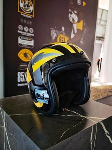 <span class=keywords><strong>Casque</strong></span> de moto ouvert unisexe <span class=keywords><strong>Bumblebee</strong></span> certifié 3C, protection de la tête, logo personnalisé, vente en gros OEM - Product Image 3