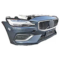 Réservoir d'eau A c original d'occasion Condenseur de radiateur intermédiaire Pare-chocs de phare avec grille pour Volvo XC60 2018-2024 Pare-chocs de voiture