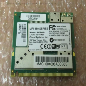 Module LAN sans fil Mini-PCI Mpi-350 2,4 GHz 11 Mbps, adaptateur client, neuf, original, en stock, automatisation industrielle, dédié - Product Image 1