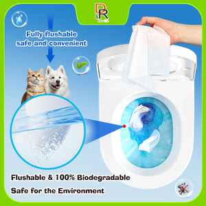 Lingettes nettoyantes pour animaux de compagnie à faible quantité minimale de commande pour le nettoyage de la boue des pattes du <span class=keywords><strong>chiot</strong></span> - Product Image 3