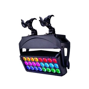 Faro LED ad Alta Potenza 24 X 20W RGBW 4 <span class=keywords><strong>in</strong></span> 1 IP65 per Illuminazione Architettonica, <span class=keywords><strong>Luce</strong></span> Colorata da Città 600W per Edifici - Product Image 1