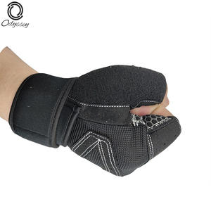 NEW Men Cycling <b>Gloves</b> Bike Half Finger Bicycle Padded <b>Fingerless</b> Sports US - Product Image 2