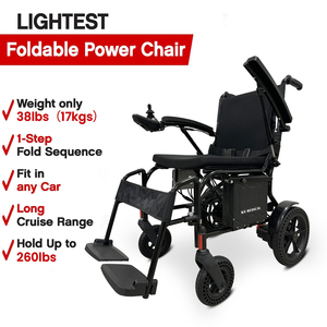 KSM-509Pro China Factory Direct Supply Foldable Power <b>Electric</b> Wheelchair Offroad with Long Range Lithium Battery for Transport - Product Image 4