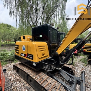 Mini-excavatrice hydraulique Sany SY55cPro d'origine importée, 5 tonnes, moteur 36KW, boîte de vitesses, pompe, roulement, garantie de deux ans - Product Image 3