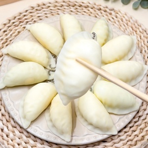 Jouet Squishy Taba en forme de dumpling, simulation 3D, mini-aliment, porte-clés, pendentif, mignon, anti-stress, rebondissant, jouet sensoriel à presser - Product Image 5