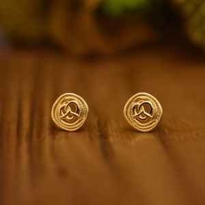 Boucles d'oreilles tendance en acier inoxydable 316L avec placage or PVD, durables et résistantes - Product Image 1