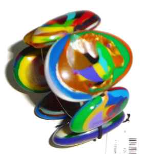 Pulsera de hilo de joyería de moda de resina de color hecha a mano de alta calidad personalizada de marca de la mejor calidad para mujeres de la India. - Product Image 3