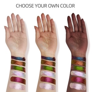 Bột phấn mắt nhũ lấp lánh 6 màu tùy chỉnh, chống nước, sản xuất theo đơn đặt hàng (ODM/OEM), nhãn hiệu riêng, bán buôn từ nhà máy - Product Image 5