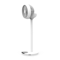 GO-12 Nouveau ventilateur électrique DC AC Ventilateur de circulation d'air Ventilateur sur pied de 12 pouces avec minuterie Télécommande tactile 2 hauteurs 12 vitesses Table 15