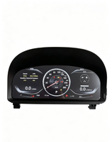 Yuefu Tableau de bord numérique LCD 12,3 pouces en métal noir pour Toyota Série 20 2008-2014 avec garantie d'un an