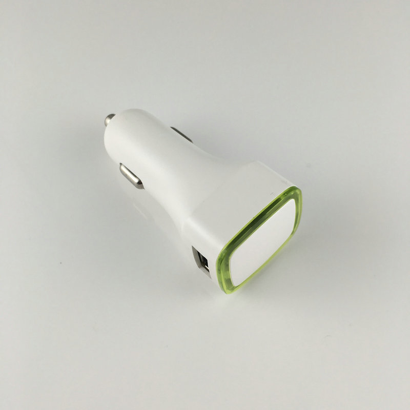 Blanc + anneau vert
