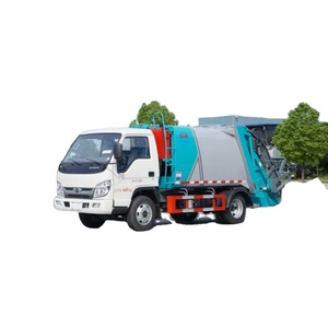 China New <b>8</b> Cbm 10cbm 12cbm Garbage Truck Outdoor Garbage Compactor Environmental Machinery Compactor Truck - Product Image 1