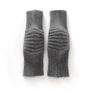 100%カシミヤ製膝サポーター 男女兼用 厚手 冬用 暖かい カスタム 無地 ニット 純カシミヤ製膝サポーター 卸売工場 - Product Image 6