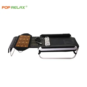 POP RELAX Cera gem elektrikli kızılötesi ısıtma tedavisi termal yeşim ana V3 taş rulo FIR turmalin masaj yatağı masa