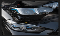 Pour BMW Série 4 M3 M4 G22 G23 G80 G82 Phares Laser Double Couleurs 2021-2024 Jaune Blanc Système D'éclairage Avant Lumière