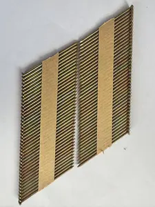 Smooth 21 Degree 3.05*75mm Paper Strip Collated Framing Nails For Wood