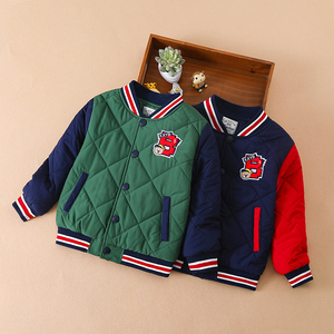Western Style High Quality Kids <b>Boys</b> Bomber <b>Jackets</b> Embroidered Argyle Children <b>Boys</b> Bomber <b>Jackets</b> for 3 to 12 Years - Product Image 6