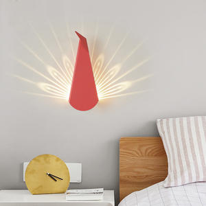 Living Room Decoration Wall Lamp <strong>Peacock</strong> Nordic Wall Simple Modern <strong>Light</strong> and Shadow Lamp - Product Image 5