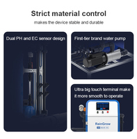 Système de fertigation en ligne pour l'irrigation des grandes exploitations agricoles, machine de dosage à 5 canaux avec débit de 10-100 m³/h et capteurs EC et pH