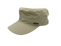 Casquette de baseball unisexe multi-panneaux en nylon Oxford à séchage rapide et respirante avec broderie 3D et boucle métallique à motif de lettres