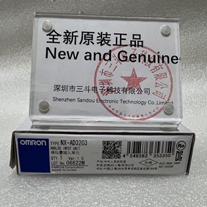 หน่วยอินพุตแบบอนาล็อก Omron NX-AD3203 ของแท้ใหม่ 100% - Product Image 1