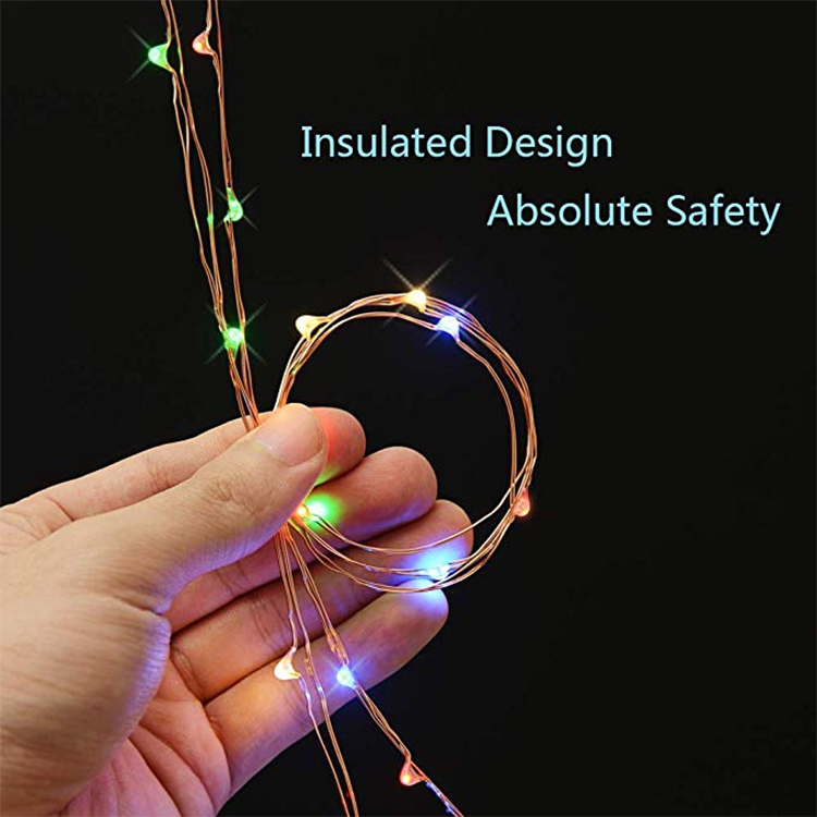USB Guirlandes lumineuses À Led De Conception Adaptée Aux Besoins du client Coloré A mené la Lumière De Bande Pour La Décoration de noël Fête De Mariage