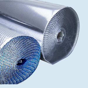 Foglio di isolamento riflettente bolla doppia faccia foglio di alluminio isolamento termico barriera radiante per finestre da tetto - Product Image 1