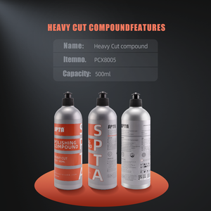 SPTA 500ml <span class=keywords><strong>Pasta</strong></span> Lucidante Professionale ad Alta Velocità per Rimozione <span class=keywords><strong>Graffi</strong></span>, Cera <span class=keywords><strong>Auto</strong></span> di Alta Qualità, <span class=keywords><strong>Pasta</strong></span> Lucidante per Esaltare il Colore - Product Image 3