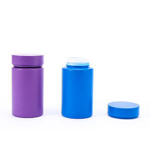 Botella vacía de PET de 100 ml para productos de salud, cápsulas, tabletas, polvo nutricional, dulces, con tapa de rosca para almacenamiento de medicamentos - Product Image 6