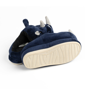 Pantuflas <span class=keywords><strong>de</strong></span> <span class=keywords><strong>Casa</strong></span> Cálidas <span class=keywords><strong>de</strong></span> Invierno con Diseño <span class=keywords><strong>de</strong></span> Rinoceronte, Forradas <span class=keywords><strong>de</strong></span> Felpa Suave, Antideslizantes, <span class=keywords><strong>GOYA</strong></span> GY17-104 - Product Image 3