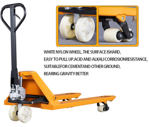 Alat penanganan bahan kargo pemuat tangan truk palet Jack 3 Ton Forklift Manual 2000kg 2500kg 5000kg - Product Image 2