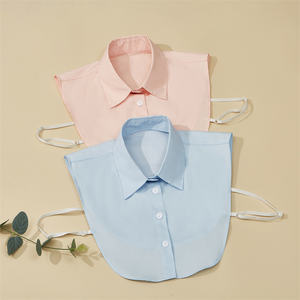 Lhy Groothandel Op Maat Katoen Afneembaar Overhemd Valse Kraag Voor Kantooruniformen Oem Formele Blazer Dassen Leverancier Klaar Voorraad - Product Image 1