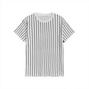 เสื้อยืดเจอร์ซีย์แบบยูนิเซ็กซ์ พิมพ์ลายสกรีน แขนสั้น คอกลม สีดำและสีขาว ผ้าฝ้าย 100% สวมใส่สบาย ทรงปกติ สำหรับฤดูร้อน - Product Image 2