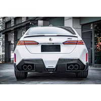 Alerón Delantero, Alerones Laterales y Difusor Trasero de Fibra de Carbono Seca, Aptos para el BMW M5 G90 MP Style 2025