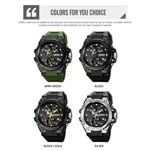 오리지널 LED 전자 스케미 2031 신제품 가장 인기 있는 50m 방수 야외 스포츠 저렴한 대형 디지털 시계 - Product Image 5