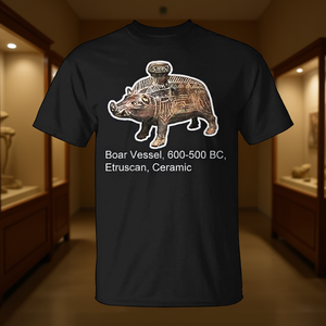 T-shirt tendance Meme pour les passionnés de chasse au sanglier – Produit promotionnel - Product Image 3
