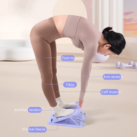 Masseur de pieds à 18 rouleaux avec étirements de mollet et soulagement de la voûte plantaire réglables à 12 niveaux