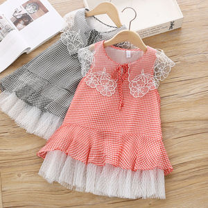 เสื้อผ้าเด็กสไตล์ลำลองขายส่ง คอลเลคชั่นชุดเดรสวันเกิดสำหรับเด็กผู้หญิงในช่วงฤดูร้อน กำลังมองหาตัวแทนจำหน่าย - Product Image 3