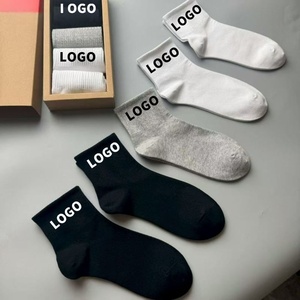 New 5-Pair Gift <b>Box</b> Customized Sports <b>Socks</b> – Brand Embroidered Logo Comfortable Breathable for Cycling Running & Leisure - Product Image 3