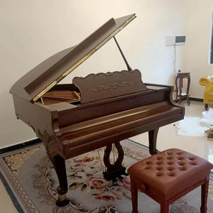 Professionele Vleugel Bruin 88 Toetsen Piano Vintage Matte Piano - Product Image 3