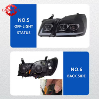 Phares pour Lexus LX470 1998-2007, accessoires de voiture, mise à niveau LED, projecteur de phare, ensemble de phares