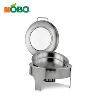 Chauffe-plat en acier inoxydable, chauffe-plat de luxe, ensemble de buffet, chauffe-plat pour restaurant