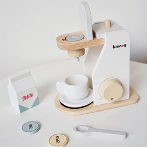 2024 nuevos pequeños electrodomésticos de juguete de madera para niños pequeños, <span class=keywords><strong>Mini</strong></span> cocina, juguetes de madera para jugar, accesorios de simulación para niños - Product Image 2