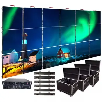 Factory Hot Selling Indoor Outdoor LED Rental Display 3.91mm 500x500mm 500x1000mm LED Stage Event Display Screen Panel