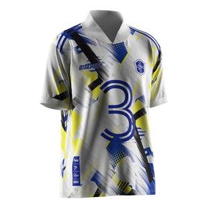 Maillot de football performant avec maille respirante à séchage rapide, col pliable et style flexible pour les séances d'entraînement et les sorties décontractées - Product Image 5